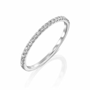 טבעת פריז זהב לבן תכשיטי יהלומים Cohen's Diamond's