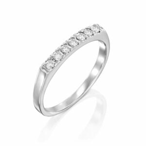 טבעת פורטוגל זהב לבן תכשיטי יהלומים Cohen's Diamond's