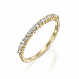 טבעת סיישל זהב צהוב תכשיטי יהלומים Cohen's Diamond's